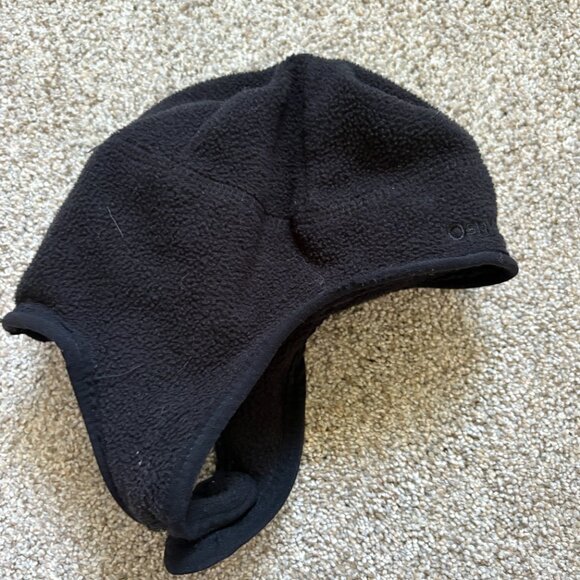 Osh Kosh Fleece Hat Black 18 months Winter Outdoor Snow - Picture 5 of 8